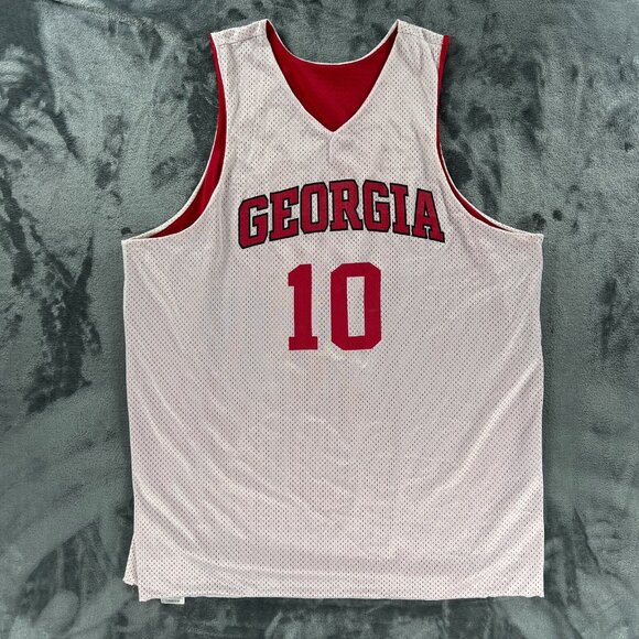 Nike Basketball Jersey Men XL Player Team Issued UGA Georgia Bulldogs VTG Y2K 90 - Picture 3 of 10